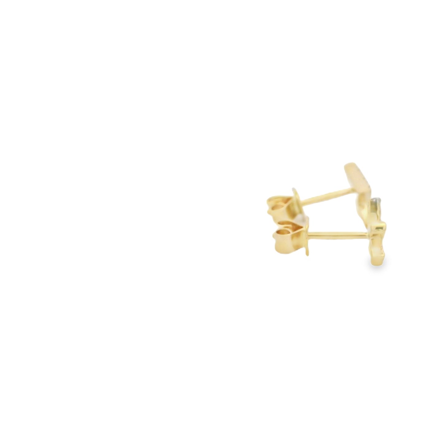Elegant Geometric Split Arrow Earrings